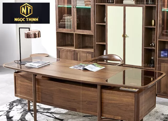 Bàn làm việc-bàn lãnh đạo-đẹp-đơn giản-chất lượng